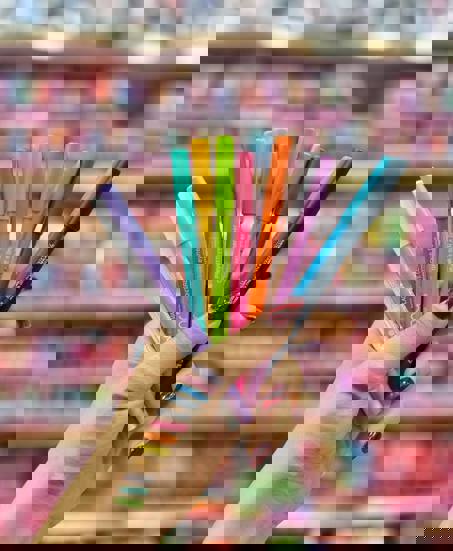 مداد چشم رنگی شمعی فلورمار